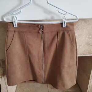 Maurices suede mini skirt